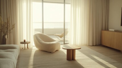 Modern Coastal Living Room