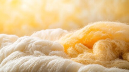 Soft, fluffy yarn