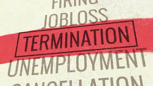 Termination 3D Scrolling Title Animation