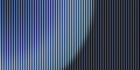 Obraz premium Gradient blue and black vertical lines pattern creating a sleek and modern abstract background for design projects and presentations