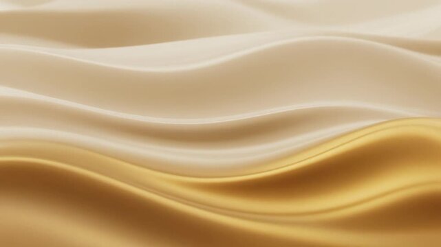 Warm golden beige fading creamy white luxury aesthetic soft atmospheric gradient cinematic surreal ethereal ambience cascading softly glowing futuristic abstract unique style