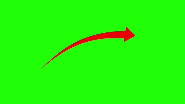 A black screen with a red, stylized drawing of a smiling green baground