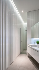 modern bathroom interior