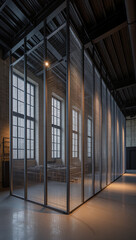 modern building interior