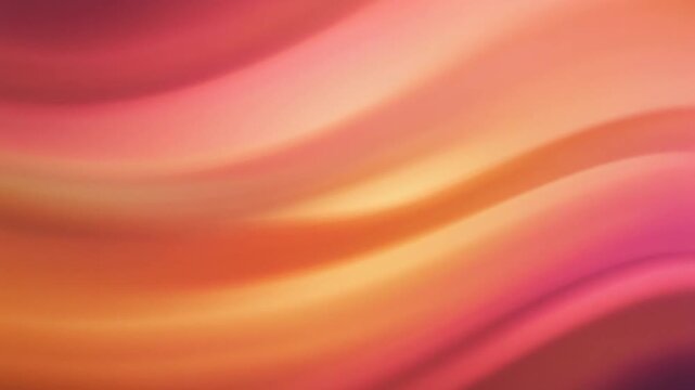 Warm pink orange gradient golden undertones dreamy cinematic softness elegant surreal ethereal ambience cascading softly glowing futuristic abstract unique style