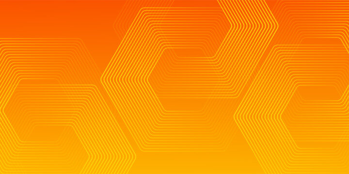Orange abstract background. Minimalist pattern. Bright gradient geometric lines. Modern design. Suitable for banners  covers  business  flyers  posters  and modern illustrations.