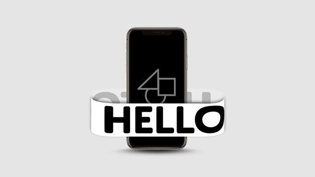 Poster Devices 23 &ndash; Opener for Mobile Desktop and Tablet Screens Motion Graphics Typography Intro for Video and Digital Media