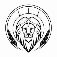 lion head mascot