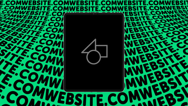 Poster Devices 25 &ndash; Opener for Mobile Desktop and Tablet Screens Motion Graphics Typography Intro for Video and Digital Media