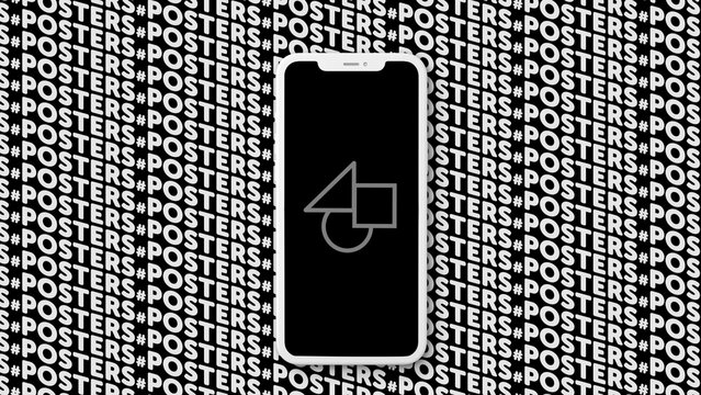 Poster Devices 31 &ndash; Opener for Mobile Desktop and Tablet Screens Motion Graphics Typography Intro for Video and Digital Media