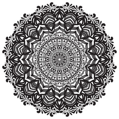 Premium Luxury Mandala Ornament with Elegant Floral