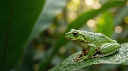 Light Breeze Leaf Movement
