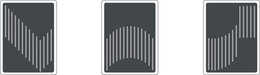 Playing cards with thin spikelets