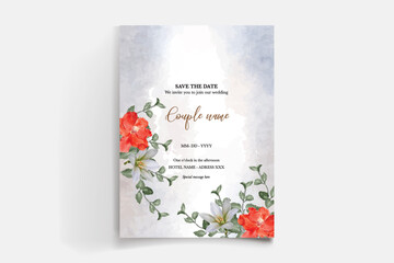 Save the date wedding invitation templates