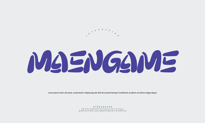 Fototapeta premium MAENGAME dynamic geometric abstract background - intersecting lines and shapes in vibrant neon colors, representing technology, gaming, and futuristic energy.