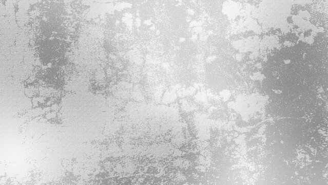 Grungy distressed silver metallic background with rough abstract textured surface