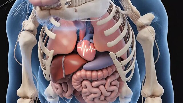 Detailed Anatomical Model of a Rodent with Internal Organs and Skeletal Structure