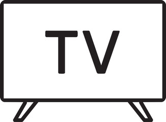 Flat screen television monitor for entertainment