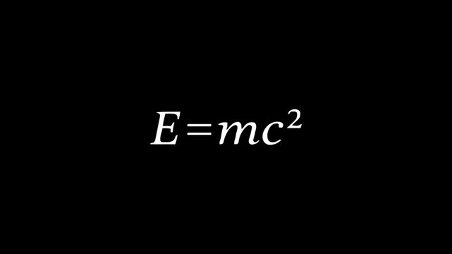 Mathematics Formula Text Animation
