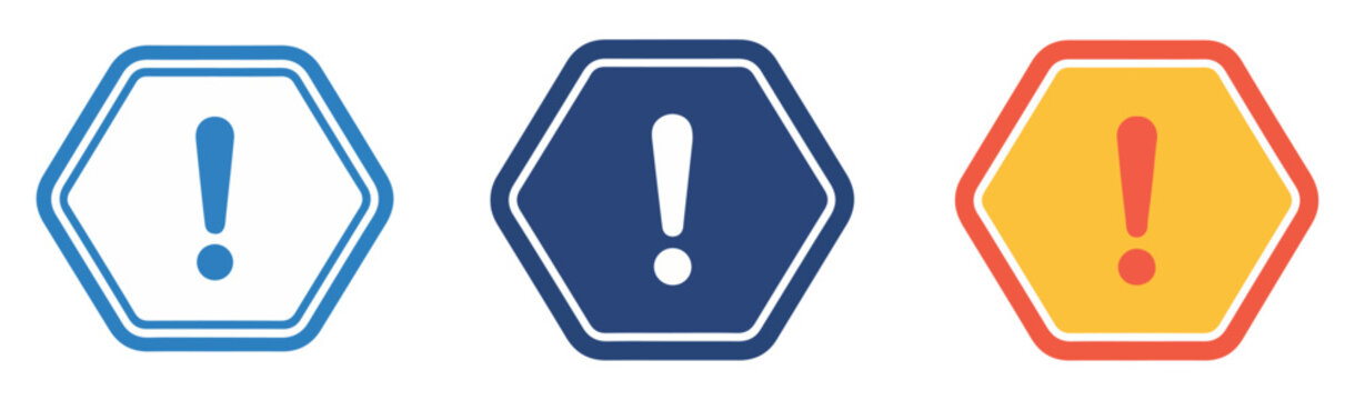 disclaimer notice icon collection