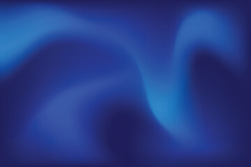 Blue gradient flowing background. Royal blue smooth elegant mesh background. Vector minimal abstract wave gentle backdrop. Delicate blur wavy shape.  © DesignToonsy