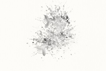 Fototapeta premium Abstract Black Watercolor Alcohol Ink Splash Grunge Luxury Vintage Background Texture