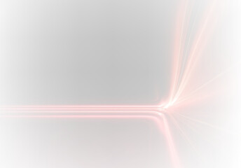 Dynamic Light Flow Streaks with Neon Energy Trail PNG