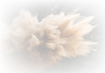 Wind Blown Sand Cloud with Small Dust Particles PNG