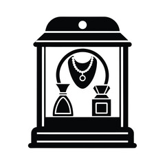 wedding jewelry display