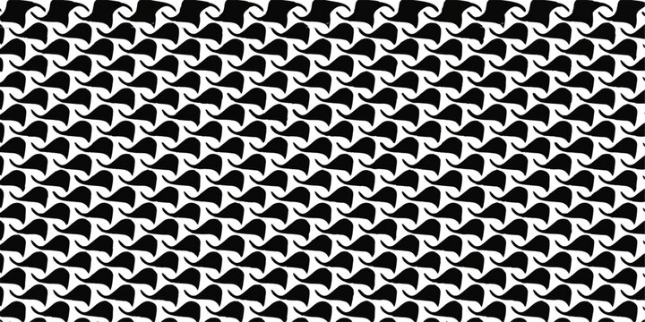 Seamless abstract metal grid background with a dark textured steel mesh pattern and metallic chrome fiber shapes for industrial technology wallpaper design