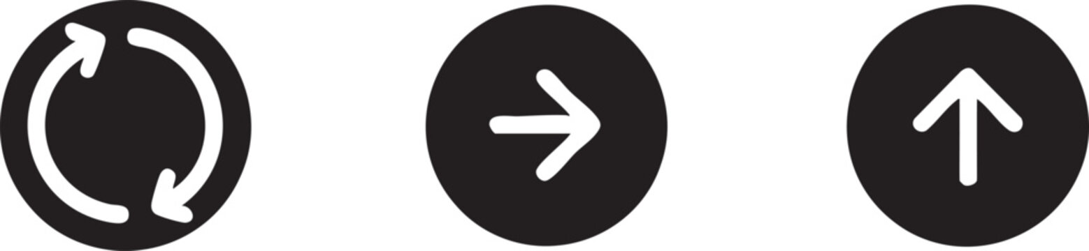Arrow Circle Left Arrow Circle Right Navigation UI
