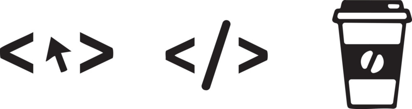 Code Alt Code Slash Coffee To Go Design