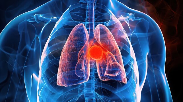 Lung Cancer: Pulmonary Malignant Tumor Screening, Early Detection and Comprehensive Treatment | Thoracic Oncology Medical Visuals for Diagnosis, Research and Public Health Education