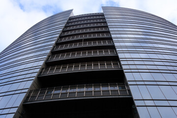 Modern buildings at Porta Nuova in Milan, Italy
