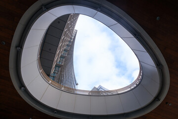 Modern buildings at Porta Nuova in Milan, Italy