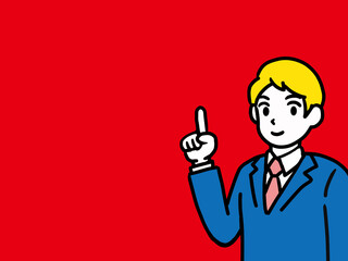 背景, カラフル, 男性, 男, スーツ, 会社, 仕事, 電球, 概念の, 光, ビジネス, 