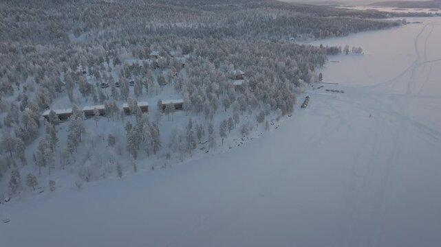 Snowfields, Forests and Frozen Lakes in 4K