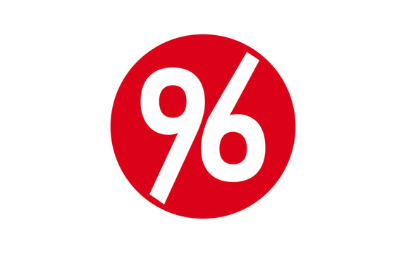 Circle 96 Number Logo Design Service