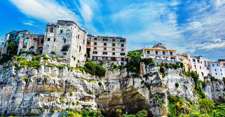 The city of Tropea, Calabria, Italy