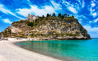 Beach in Tropea, Calabria, Italy