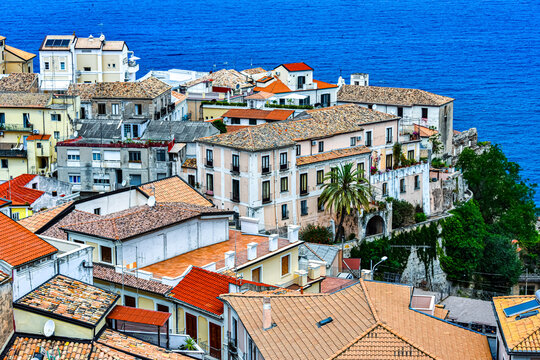 Architecture of Pizzo Calabro, Calabria, Italy
