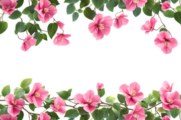 Flower  frame for wedding, birthday, card, background, invitation, wallpaper, sticker, decoration etc.
