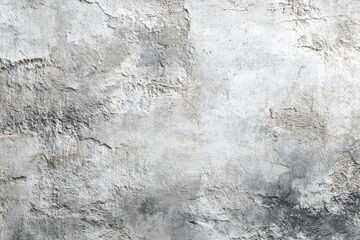 Obraz premium Concrete plaster wall texture with worn gray stains and rough uneven surface across the frame, industrial minimal design, surface evenly lit, creating clean neutral backdrop with copyspace