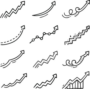 graph, diagram, icon, pentogram, sign, diagram, symbol, for website, for mobile, for game, arrow