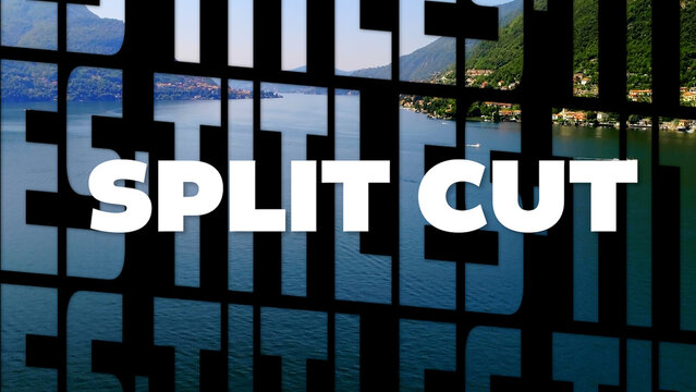 Split Cutout Titles