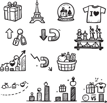 graph, diagram, icon, pentogram, sign, diagram, symbol, for website, for mobile, for game, arrow