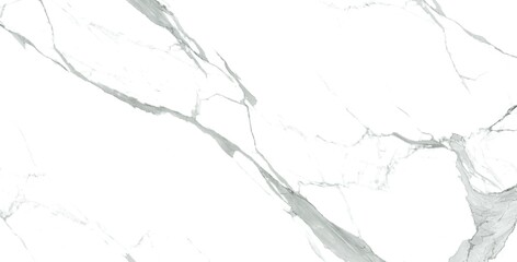 Obraz premium Statuario Carrara quartz slab pattern highlighting translucent vein streaks and refined decorative texture. Mockup. 3D Illustrations. 3D Rendering