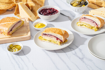 Leftover Thanksgiving turkey sandwich