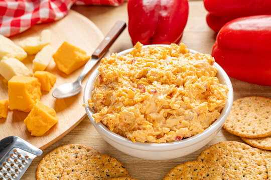 Pimento cheese dip appetizer