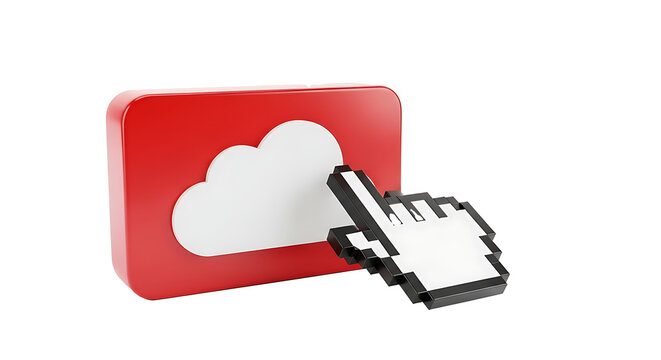 Red cloud computing with cursor technology internet